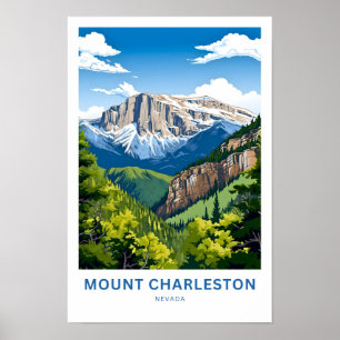 Mount Charleston Nevada Travel Print
