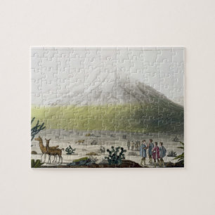 Mount Chimborazo, Ecuador, from 'Le Costume Ancien Jigsaw Puzzle