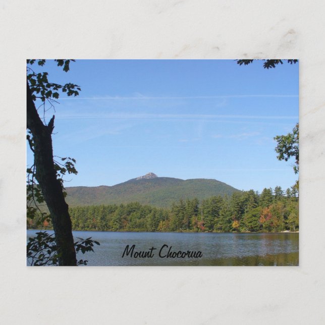 Mount Chocorua & Chocorua Lake, New Hampshire Postcard (Front)
