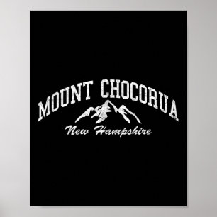 Mount Chocorua New Hampshire Vintage Mountain  Poster