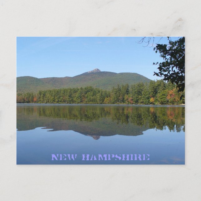 Mount Chocorus & Lake Chocorua, New Hampshire Postcard (Front)