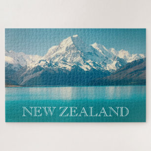 mount cook green jigsaw puzzle