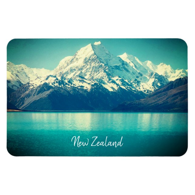 mount cook new zealand magnet (Horizontal)