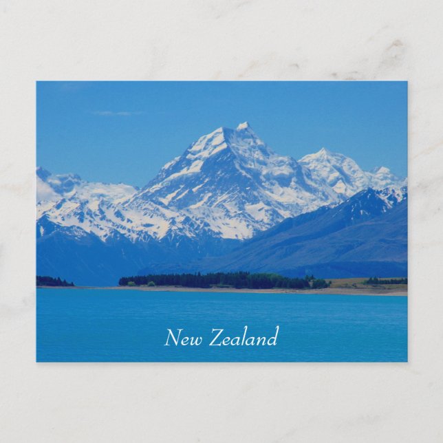 mount cook nz postcard (Front)