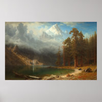 Mount Corcoran - Albert Bierstadt Fine Art Poster