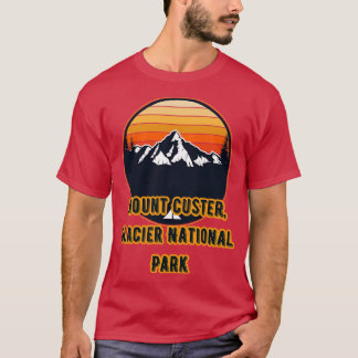 Mount Custer Glacier National Park T-Shirt