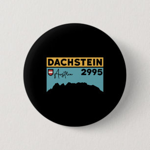 Mount Dachstein Ramsau Styria Austria Skiing Hikin 6 Cm Round Badge