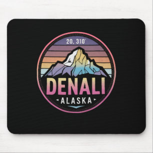 Mount Denali Alaska Mountaineer Climbing National  Mouse Pad
