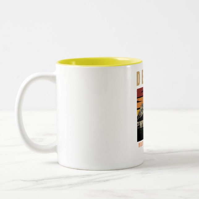  Mount Denali Alaska Mug – Scenic Mountain Coffee  (Left)