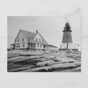 Mount Desert Rock Light Station Postcard