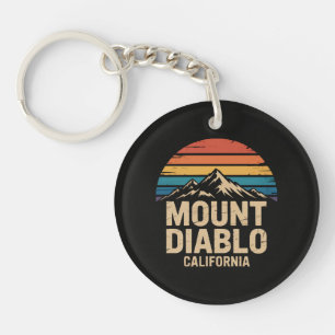Mount Diablo California Key Ring