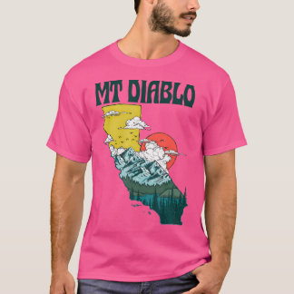 Mount Diablo California Outdoors Nature Mountains T-Shirt