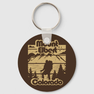 Mount Elbert Colorado Key Ring