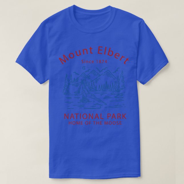 Mount Elbert T-Shirt (Design Front)