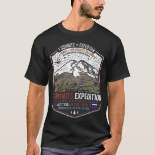 Mount Elbrus 7 Summits Expeditions  T-Shirt