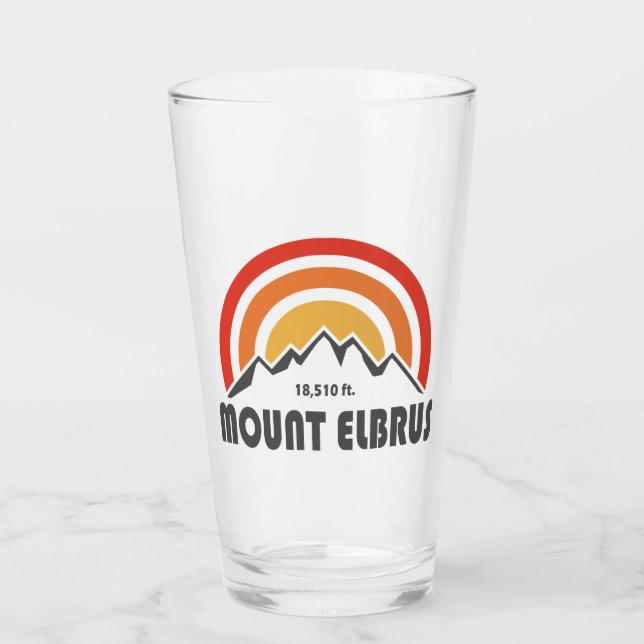 Mount Elbrus Glass (Front)