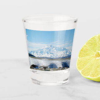 Mount Elbrus (The Highest Mountain in Europe) Shot Glass