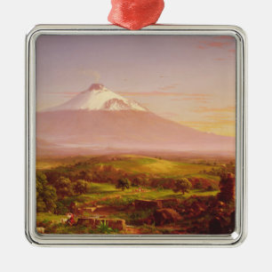 Mount Etna Metal Tree Decoration