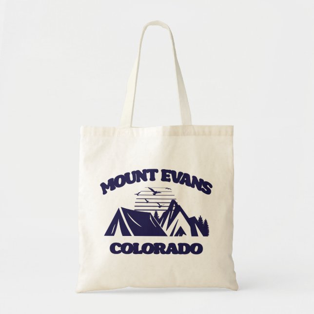 Mount Evans,Colorado Tote Bag (Front)