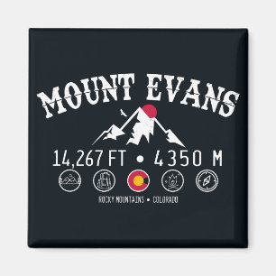 Mount Evans Wilderness 14er - Colorado mountains Magnet