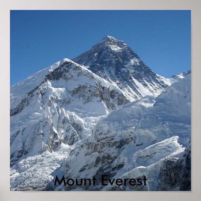 Mount Everest #1 Poster (Front)