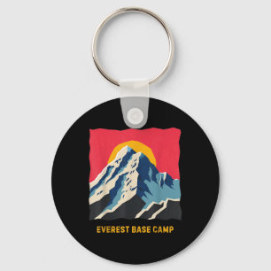 Mount Everest Base Camp Himalayas Mountain Hike Cl Key Ring