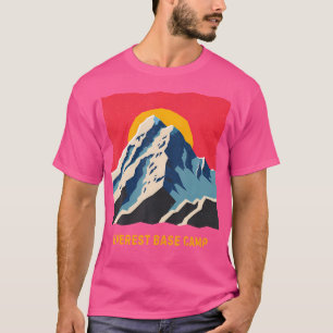 Mount Everest Base Camp Himalayas Mountain Hike Cl T-Shirt