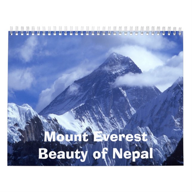 Mount Everest Calendar (Cover)