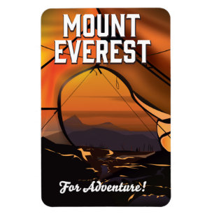 Mount Everest For Adventure! Magnet