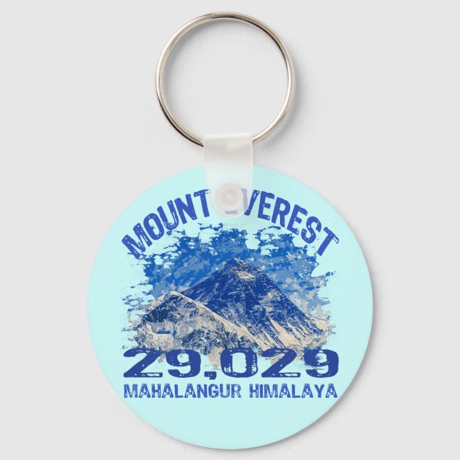 Mount Everest Key Ring (Front)