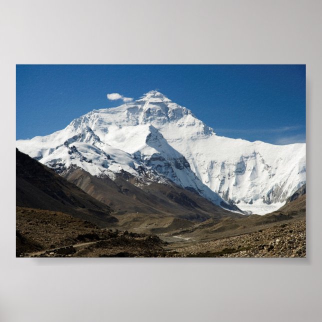 Mount Everest North Face Poster (Front)