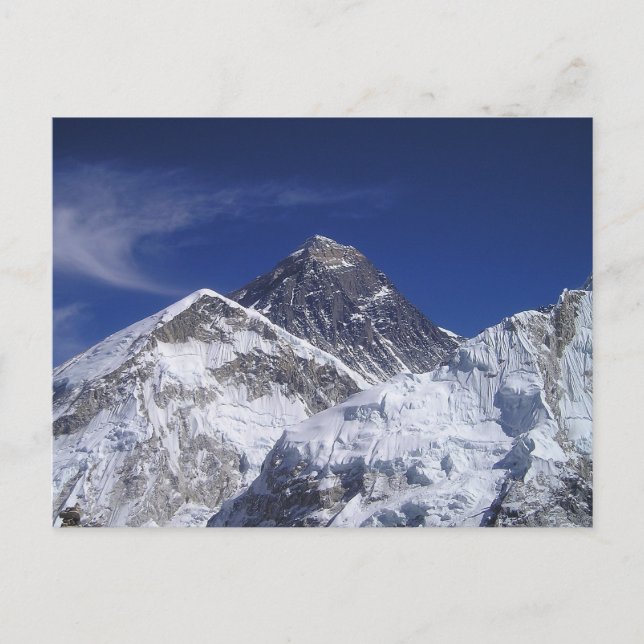 Mount Everest Photo Postcard (Front)