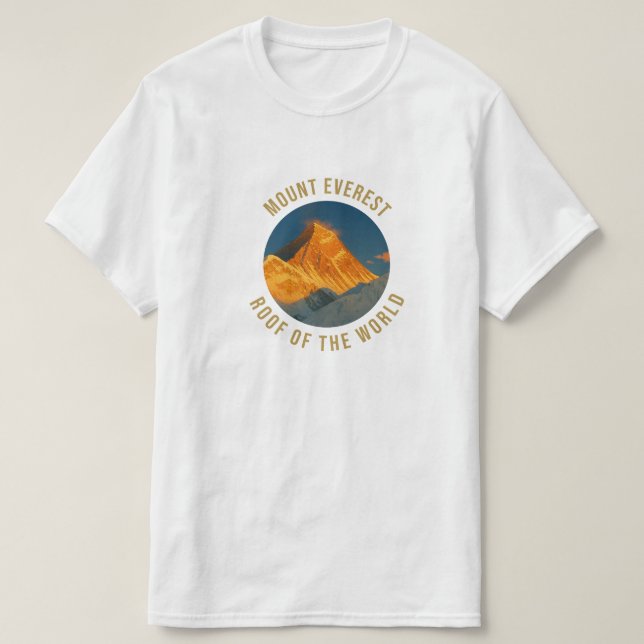 Mount Everest Sagarmatha T-Shirt (Design Front)