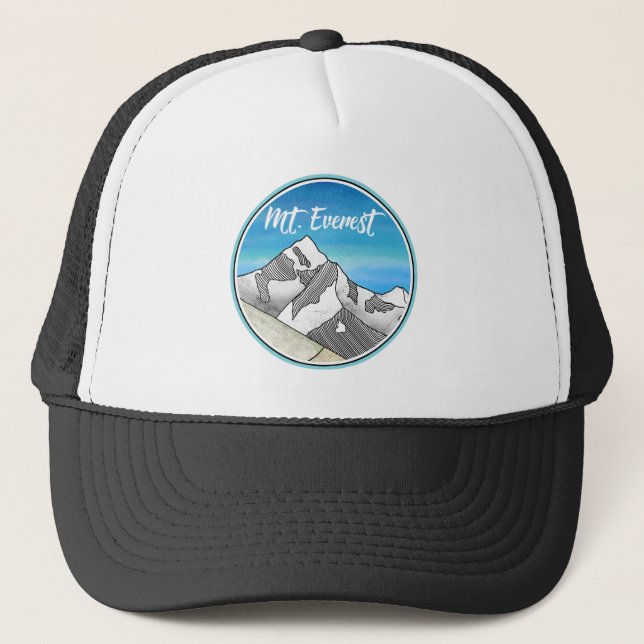Mount Everest Trucker Hat (Front)