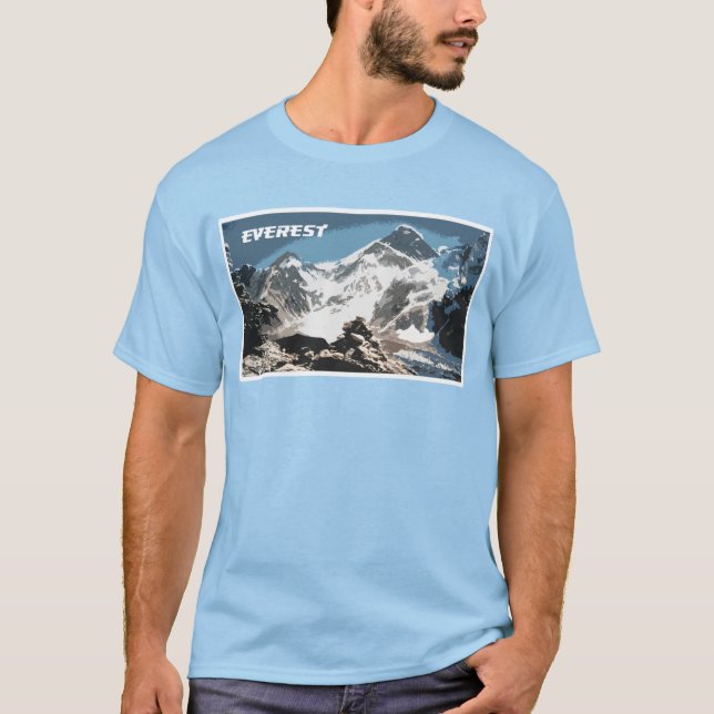 Mount Everest View, Nepal  T-Shirt (Front)