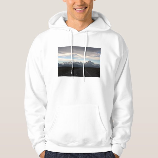 Mount Fitz Roy And Andes Range Hoodie (Front)