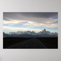 Mount Fitz Roy And Andes Range