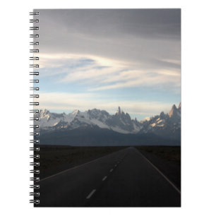 Mount Fitz Roy And Andes Range Spiral Notebook