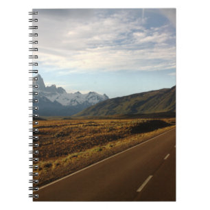 Mount Fitz Roy And Mount Cerro Torre Spiral Notebook