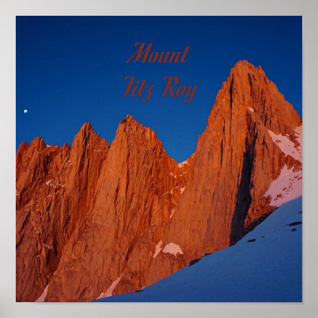 Mount Fitz Roy Poster (Front)