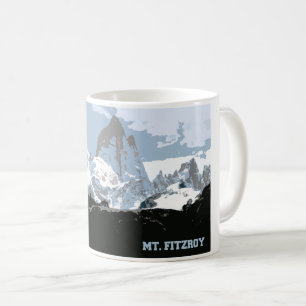 Mount Fitzroy Mountain, Patagonia, Argentina Coffee Mug