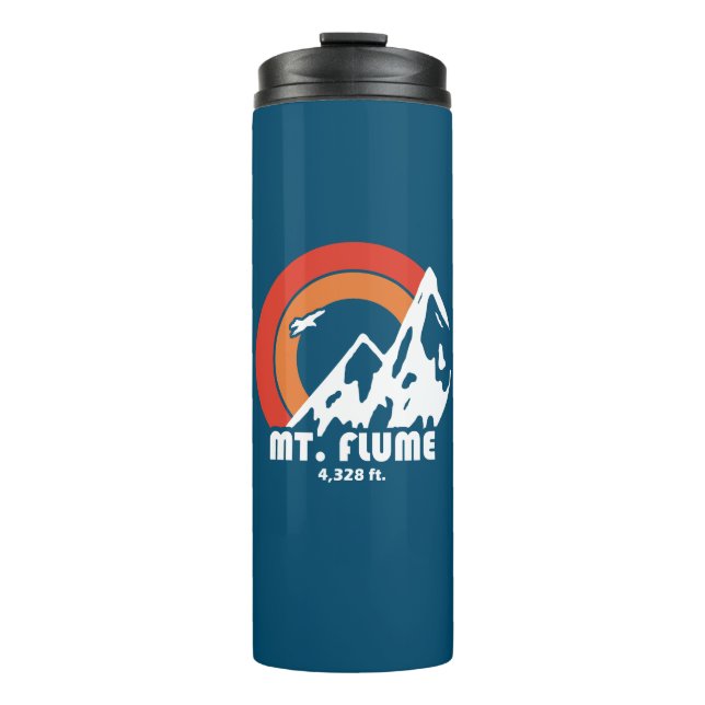 Mount Flume New Hampshire Sun Eagle Thermal Tumbler (Front)