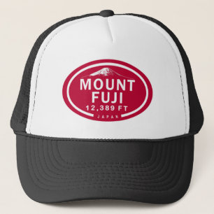 Mount Fuji 12,389 FT Japan Mountain Hat