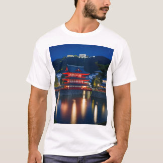Mount Fuji and Autumn Leaves T-Shirt