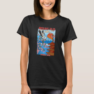 Mount Fuji Climb 3 776 Metres Honshu Japan Streetw T-Shirt