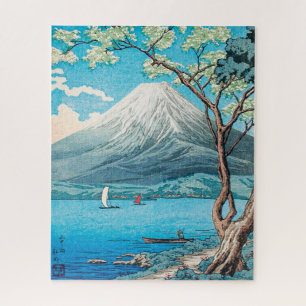 Mount Fuji from Lake Yamanaka by Hiroaki Takahashi Jigsaw Puzzle