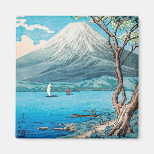 Mount Fuji from Lake Yamanaka by Hiroaki Takahashi Magnet
