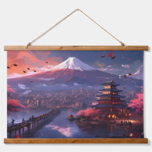 Mount Fuji Honshu, Japan Hanging Tapestry