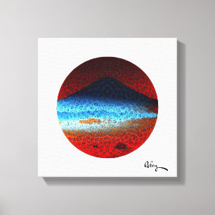 Mount Fuji II by Rofey Canvas Print