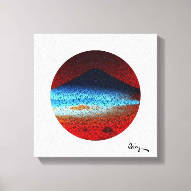 Mount Fuji II by Rofey  Canvas Print (Front)